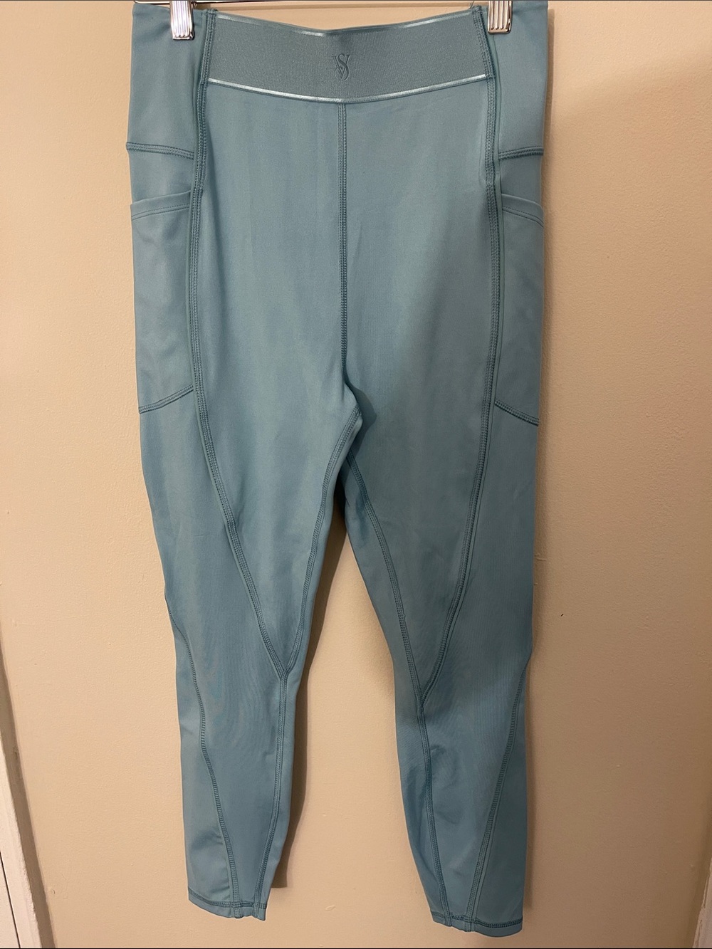 Victoria's Secret Light Teal High-Waist Leggings